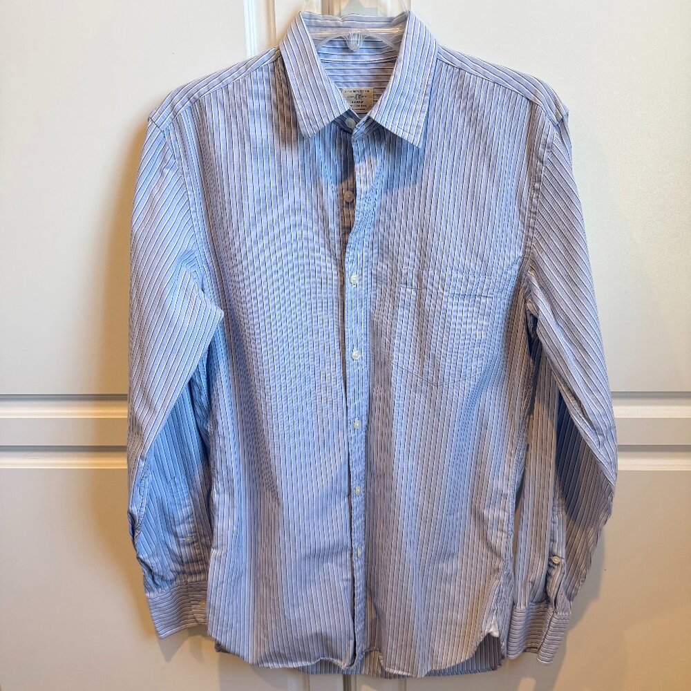 J.Crew Mens Dress Shirt Long Sleeved Small